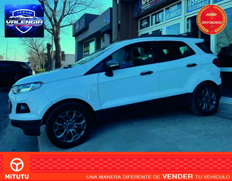 VENDIDA / Ford Ecosport 1.6 Freestyle