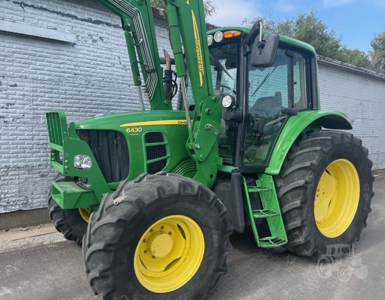 Tractor John Deere 6430 Premium con cargador