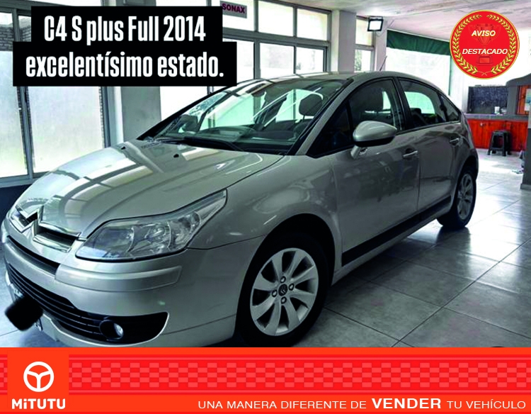 VENDIDO / Citroën C4 S Plus 