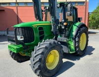 Tractor John Deere 6530 con cargador